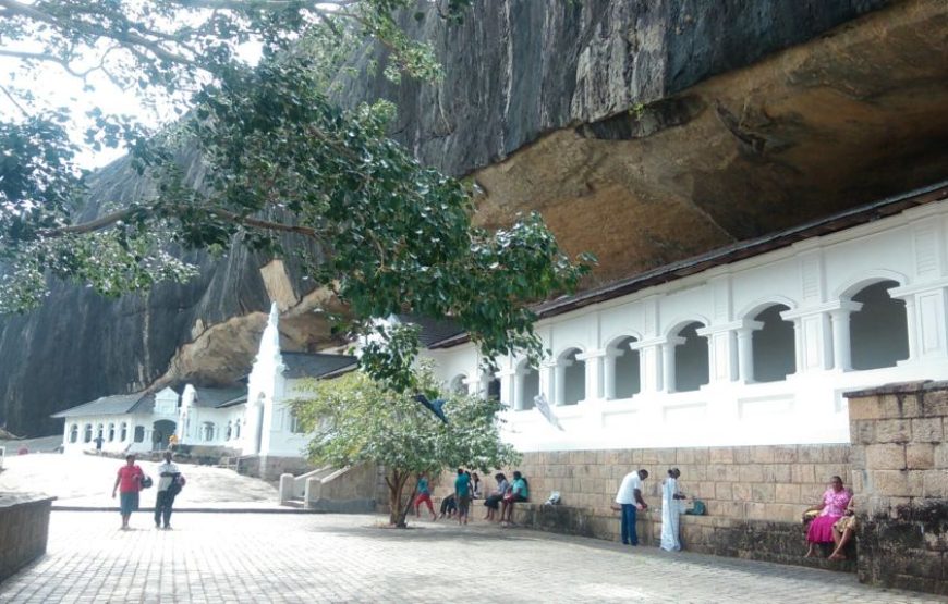 Kandy: Sigiriya Fortress & Cave Temple All-Inclusive Tour